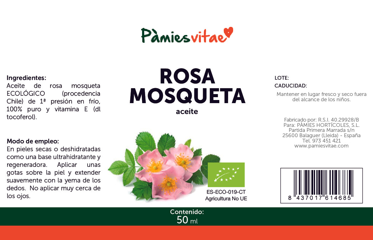 OLI DE ROSA MOSQUETA PV (50 ml)