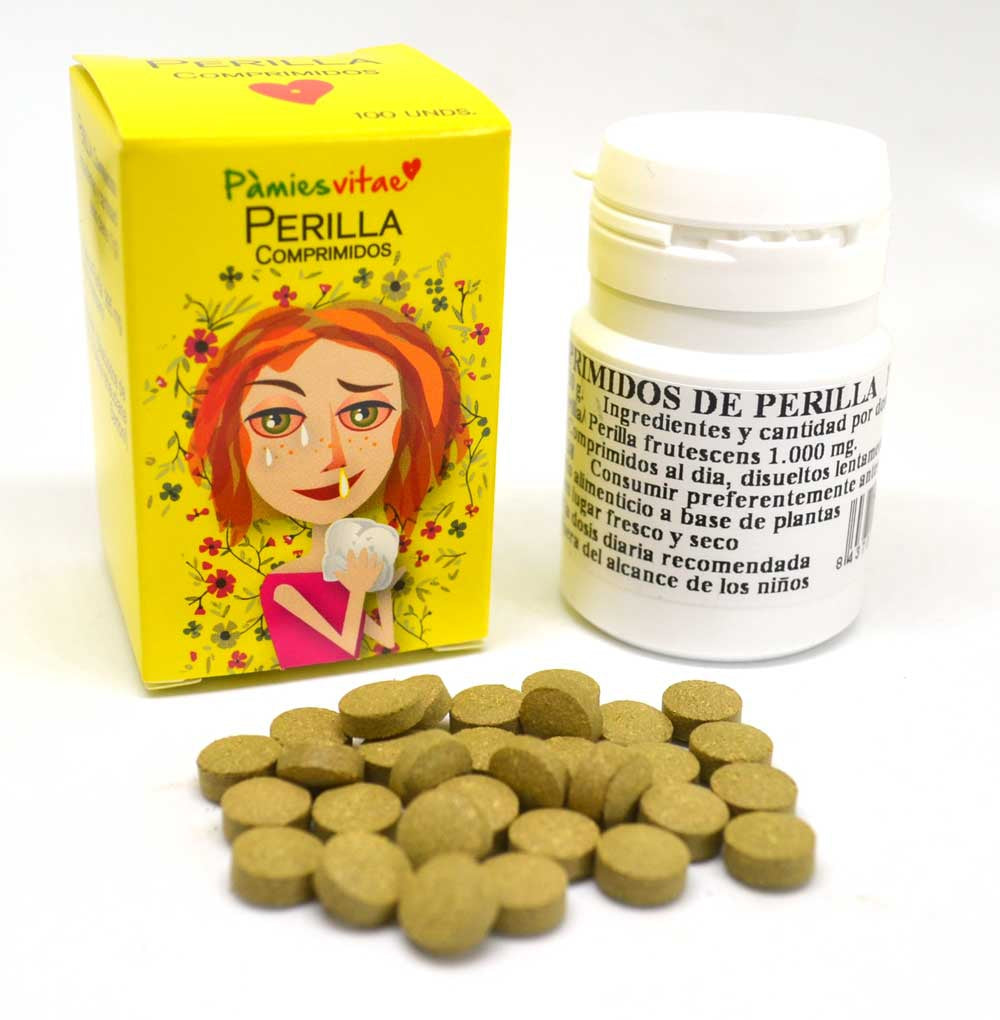 COMPRIMITS DE FULLA DE PERILLA (100 und.)