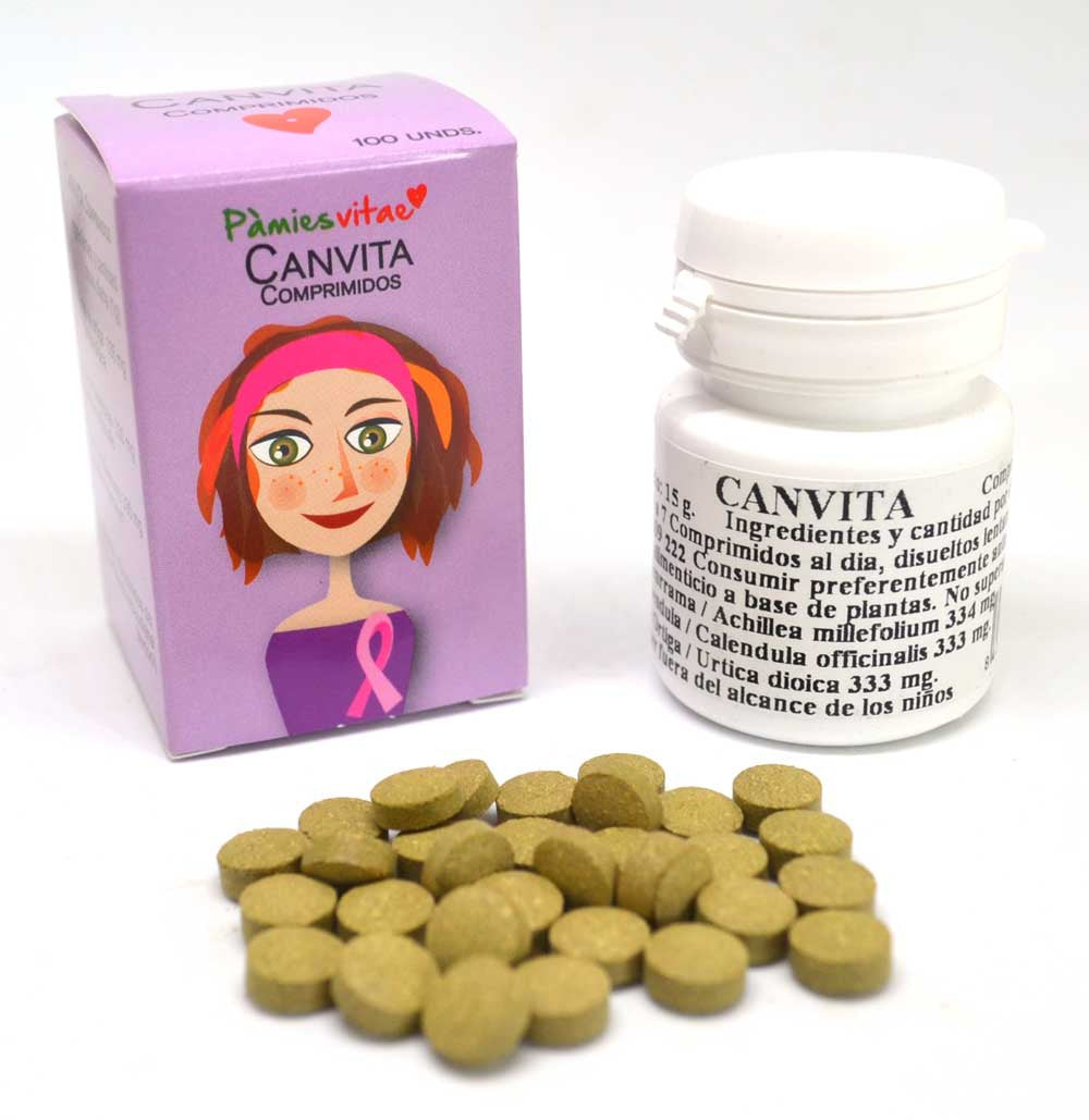 COMPRIMITS CANVITA (100 und)