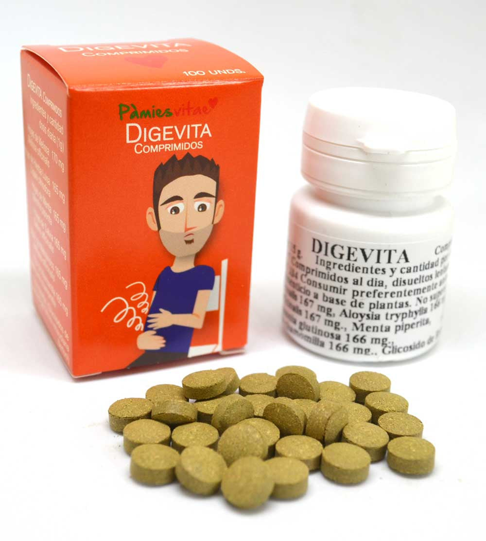 COMPRIMITS DIGEVITA (100 und)