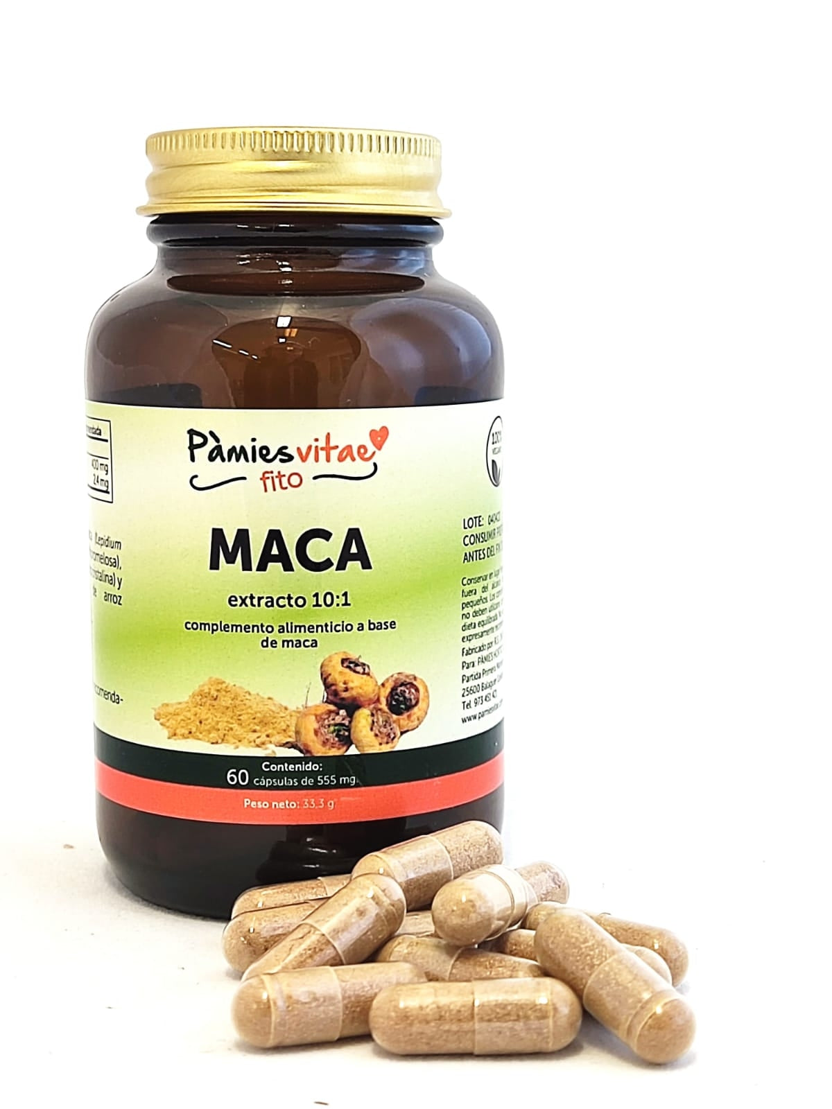 MACA PV (60 cápsules)
