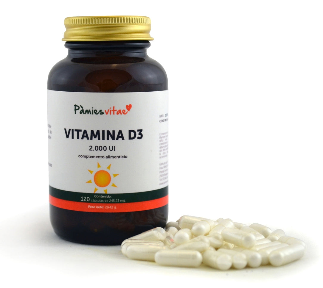 VITAMINA D3 PV (120 càpsules)