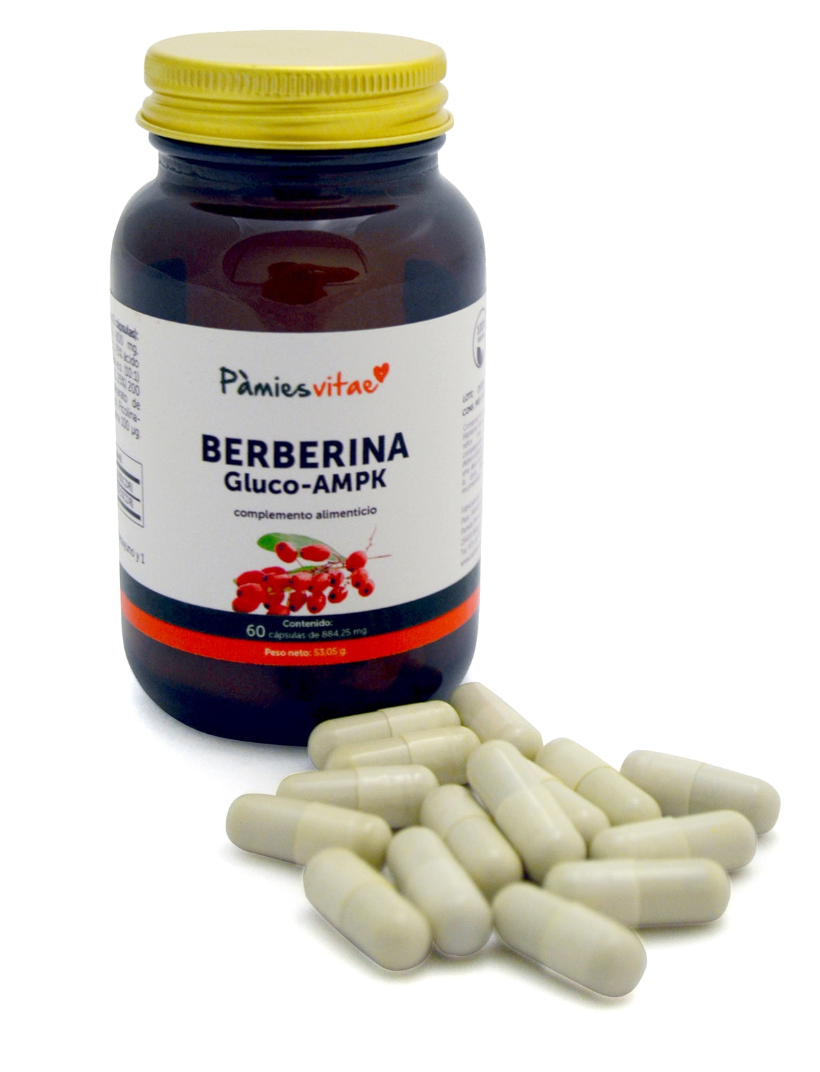 BERBERINA GLUCO-AMPK PV (60 cápsulas)