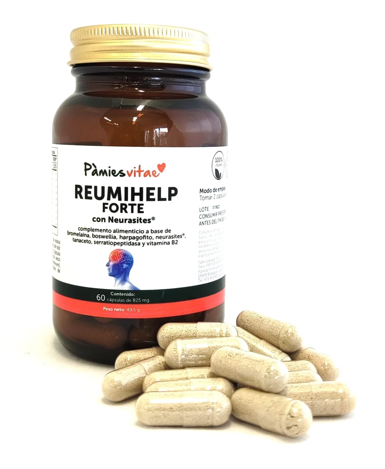 REUMIHELP FORTE PV (60 cápsulas)