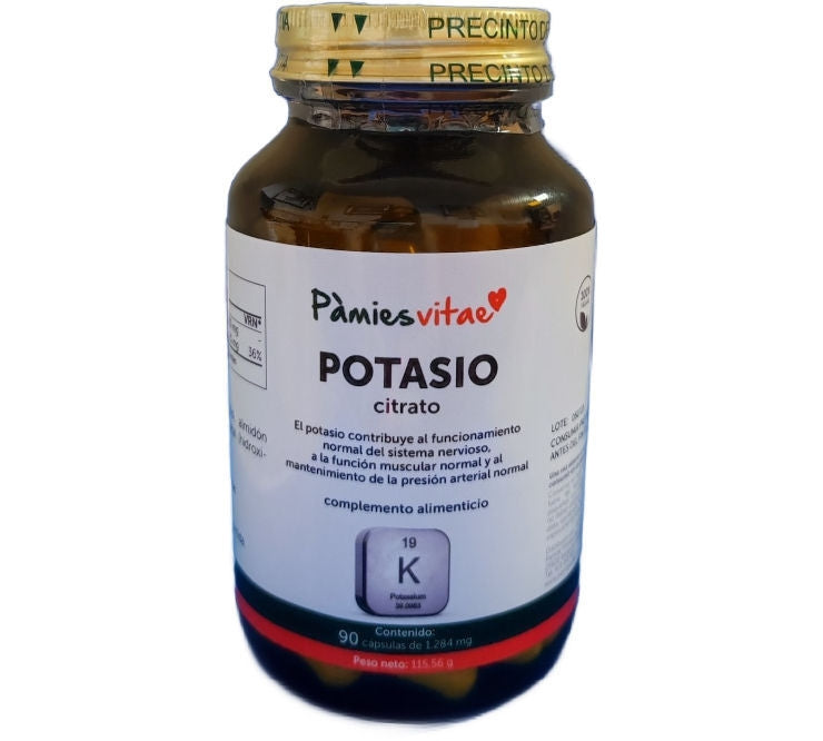 Citrat de potassi PV (90 cápsules)