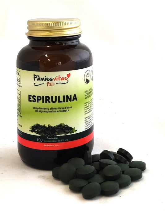 ESPIRULINA PV (100 comprimits)