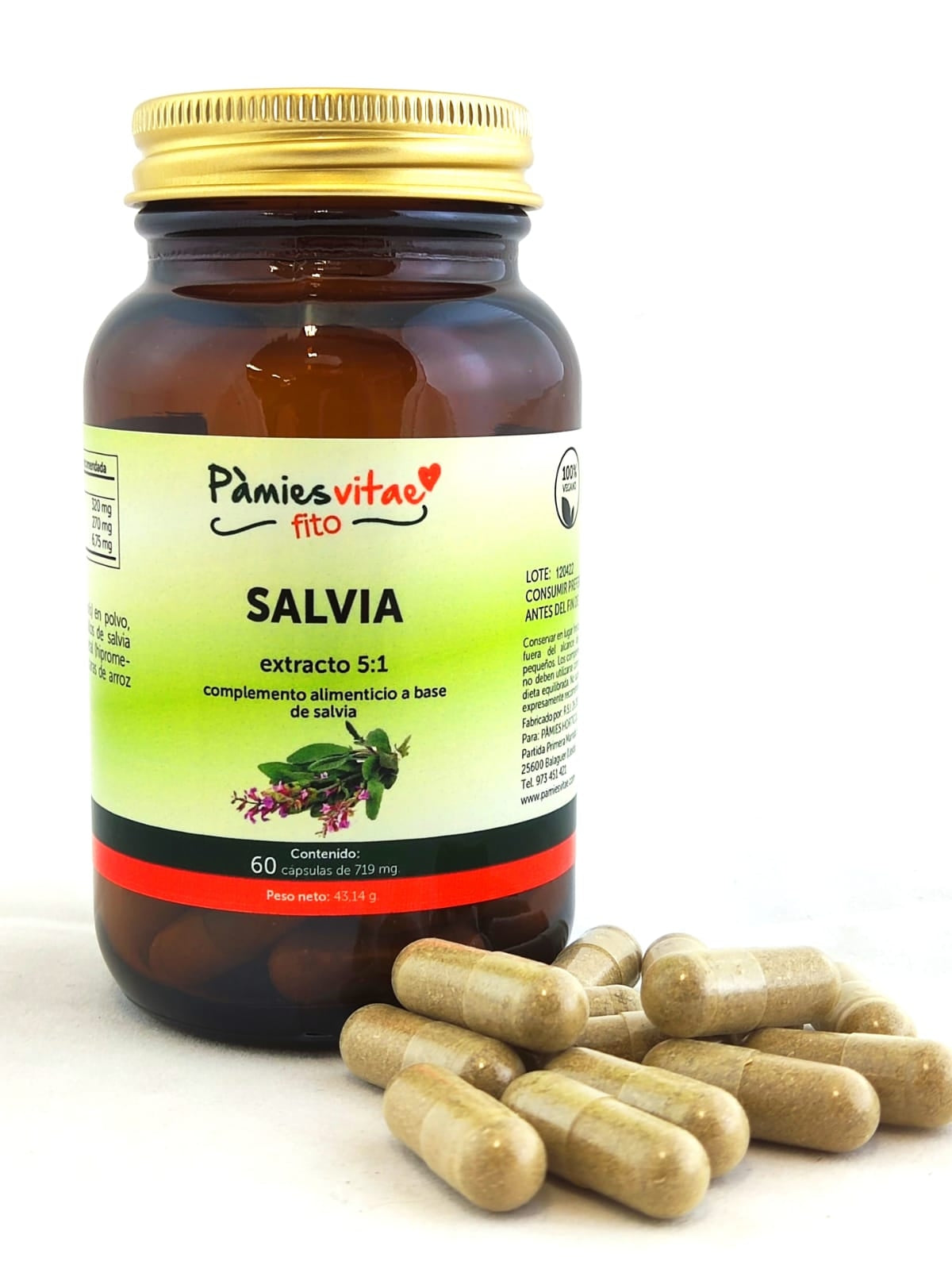 SÀLVIA PV (60 cápsules)